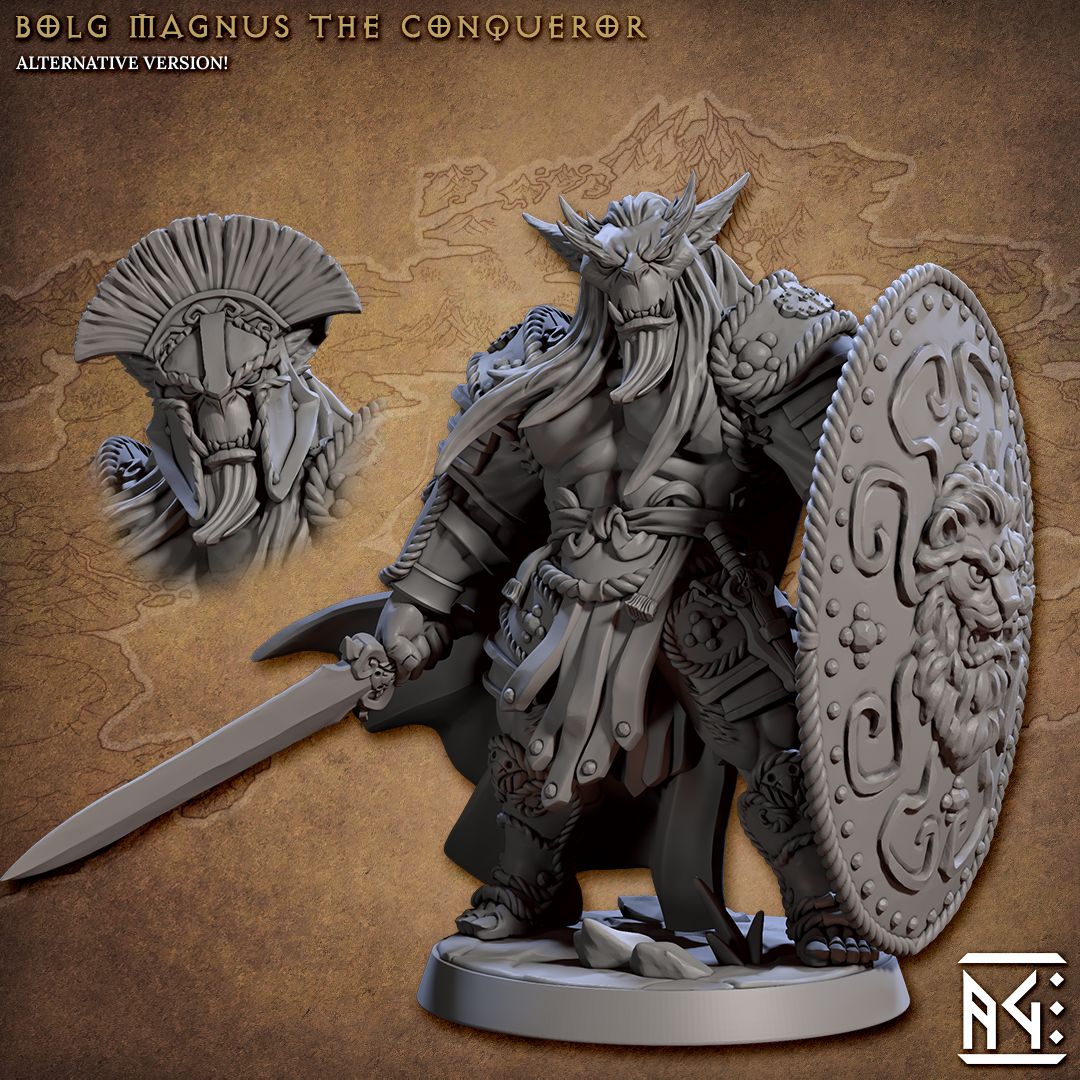LA MINIATURA DE LA SEMANA BOLG EL CONQUISTADOR