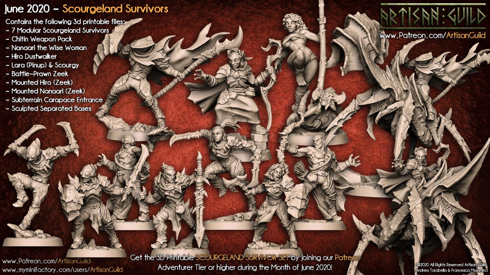SCOURGELAND SURVIVORS- BATTLEFORCE BOX