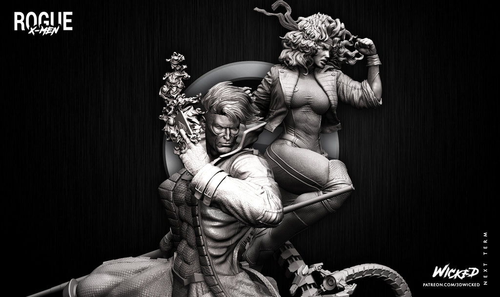 ROGUE Y GAMBIT X MEN