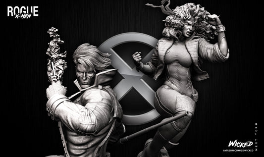 ROGUE Y GAMBIT X MEN