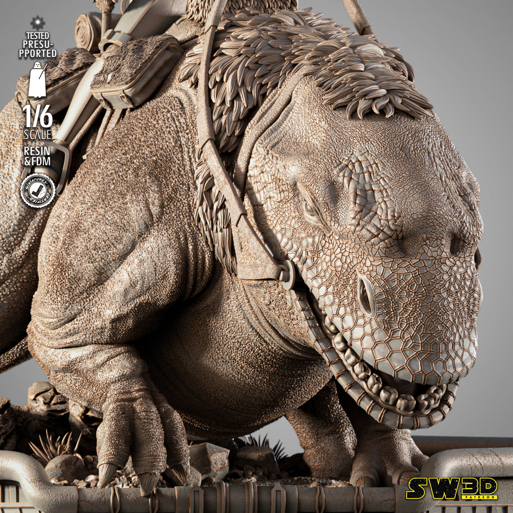 SAND TROOPER IN DEWBACK