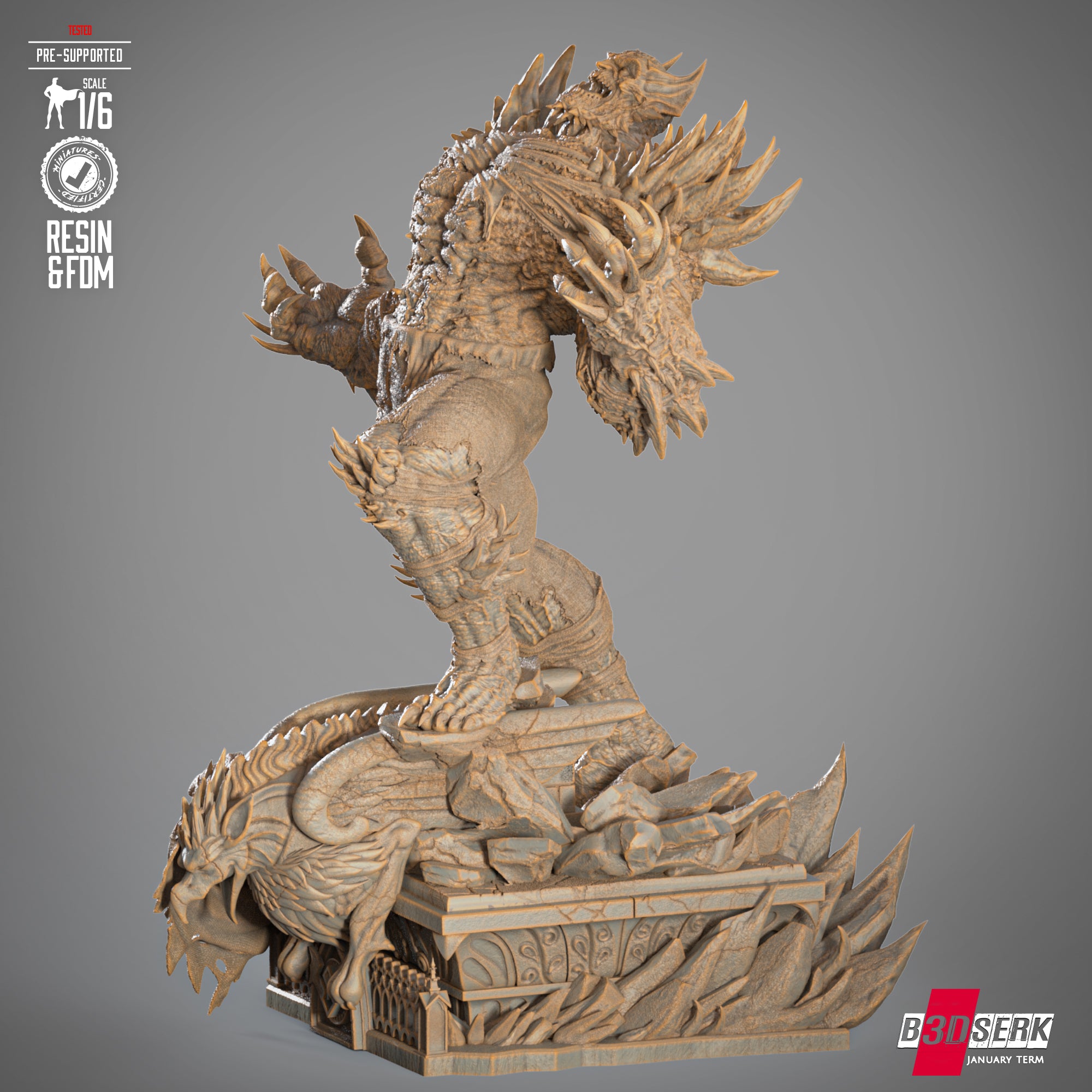 Devastator Figura Resina