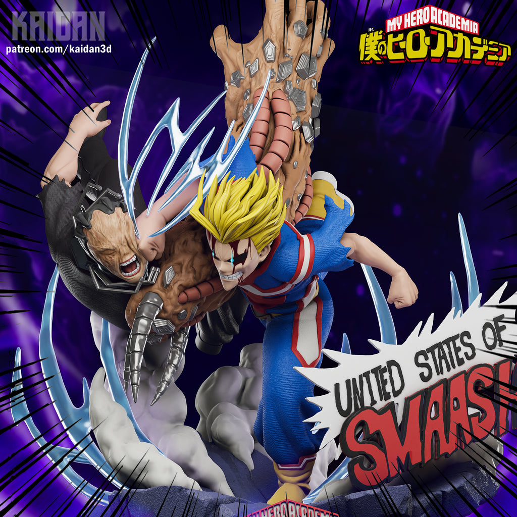 ALL MIGHT VS ALL FOR ONE