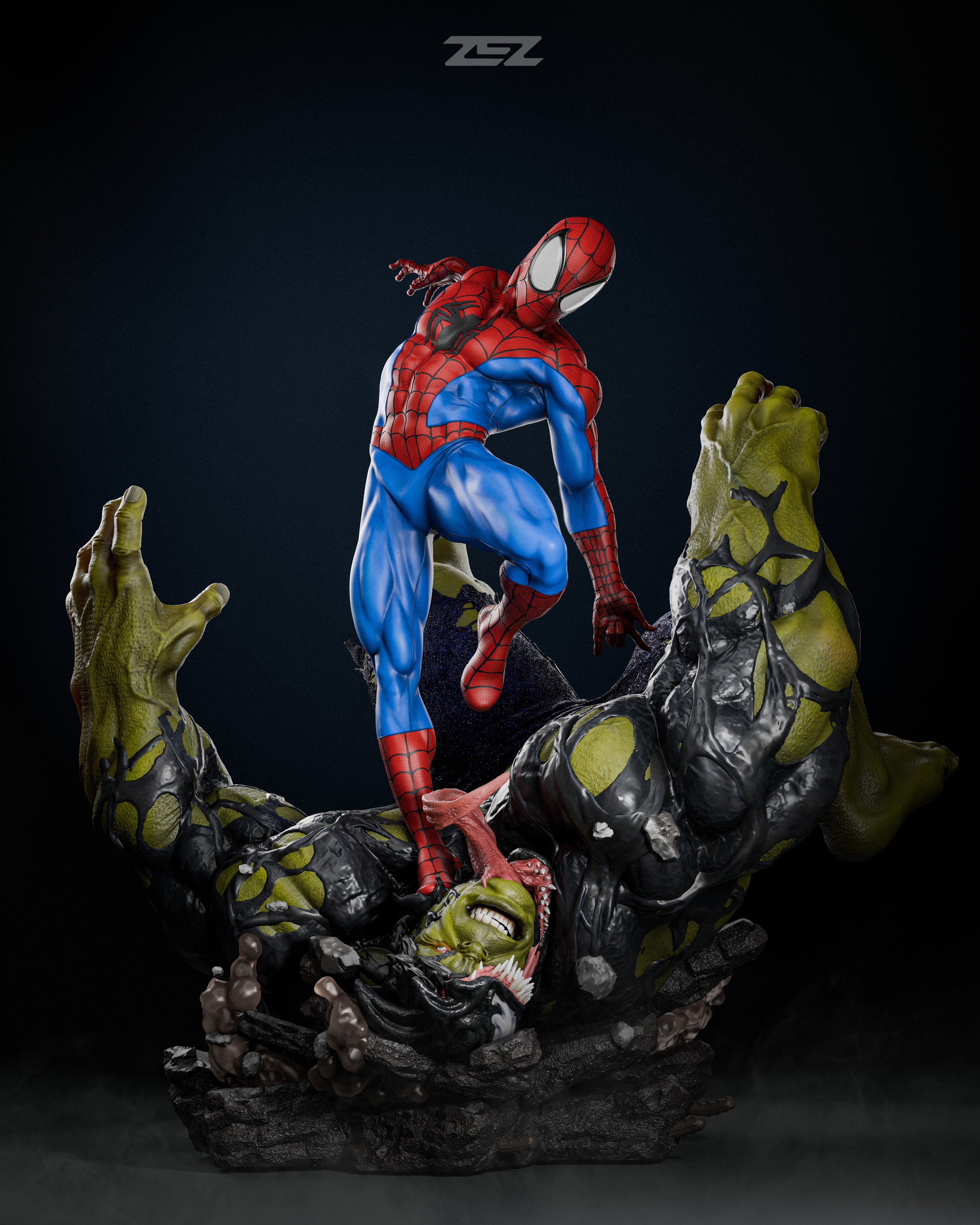 SPIDERMAN VS HULK
