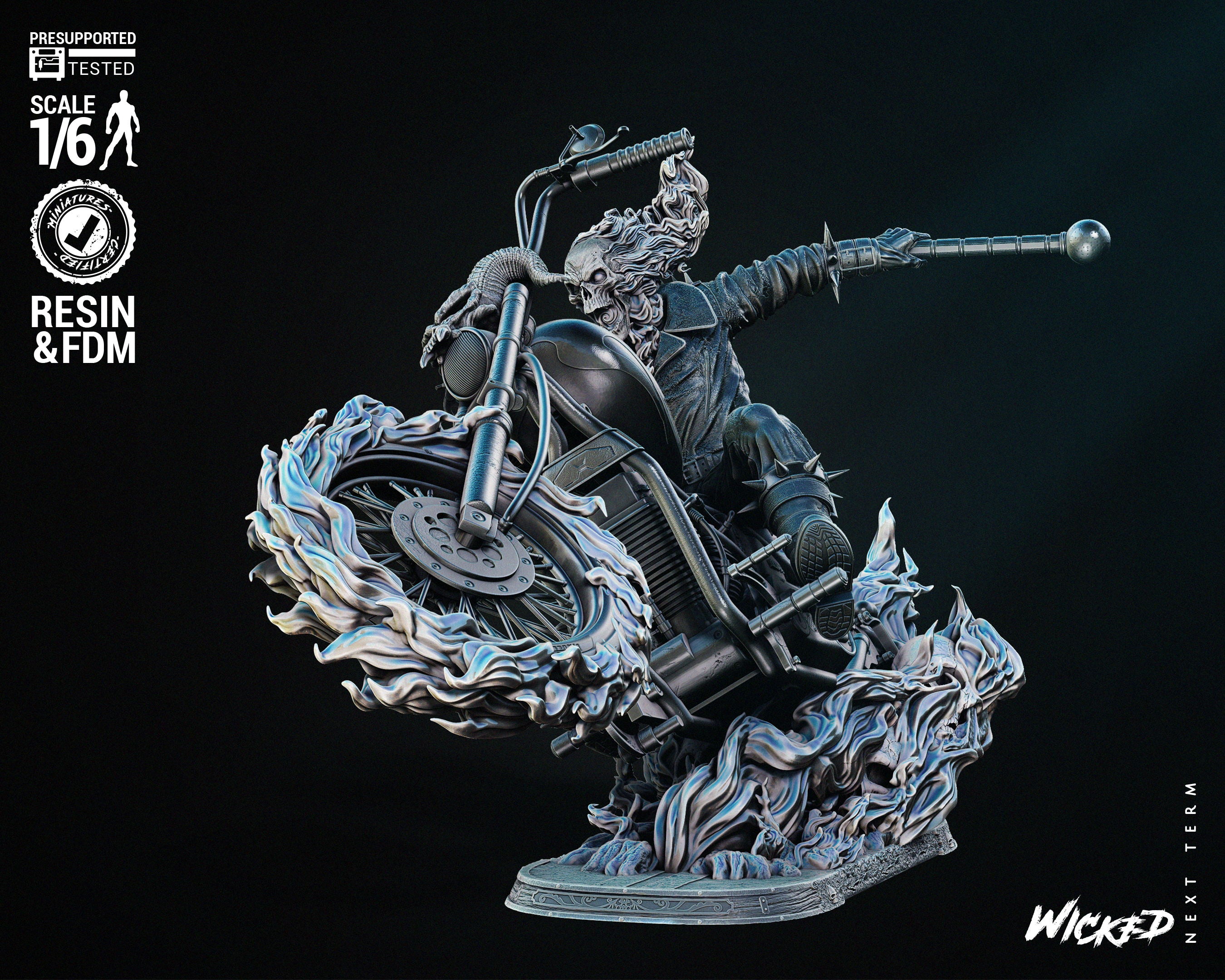 DIORAMA EL MOTORISTA FANTASMA