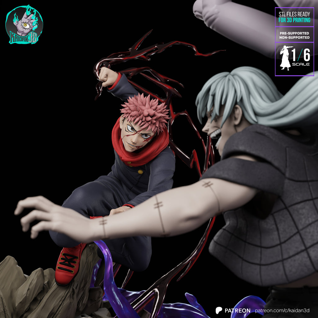 YUJI X TODO VS MAHITO