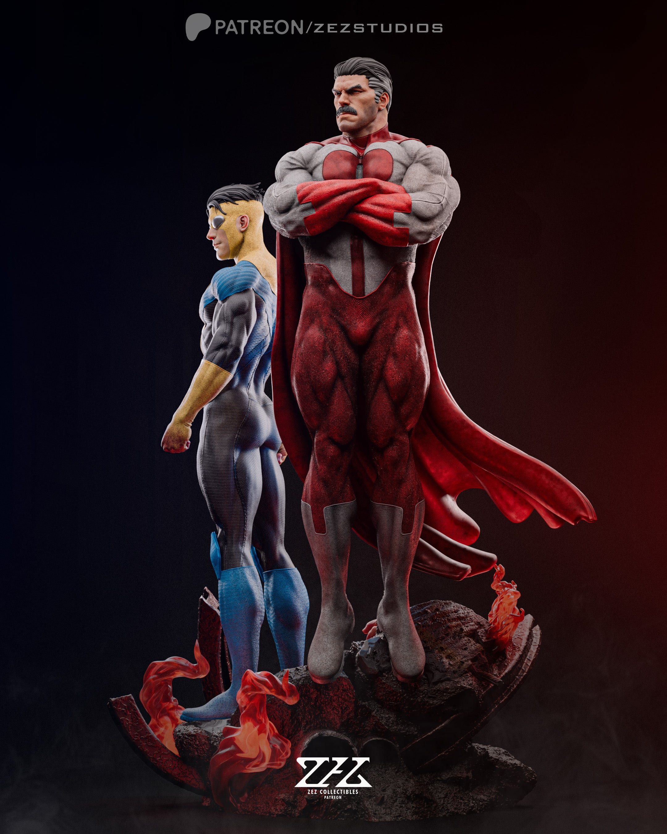 INVENCIBLE Y OMNIMAN