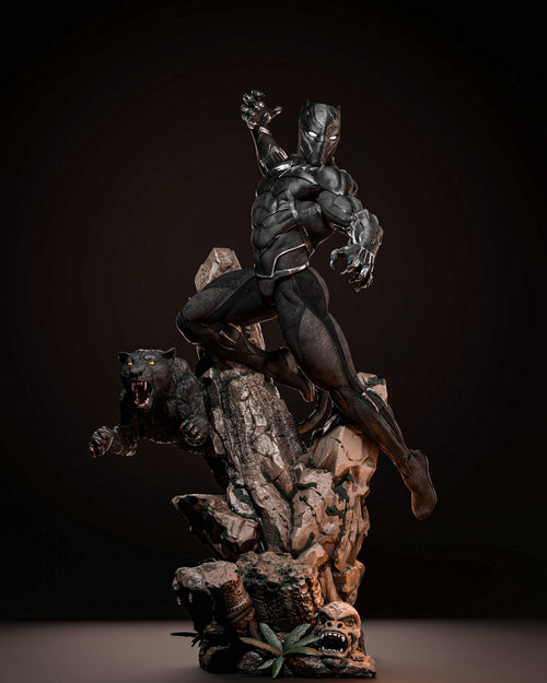 BLACK PANTHER Y KILLMONGER
