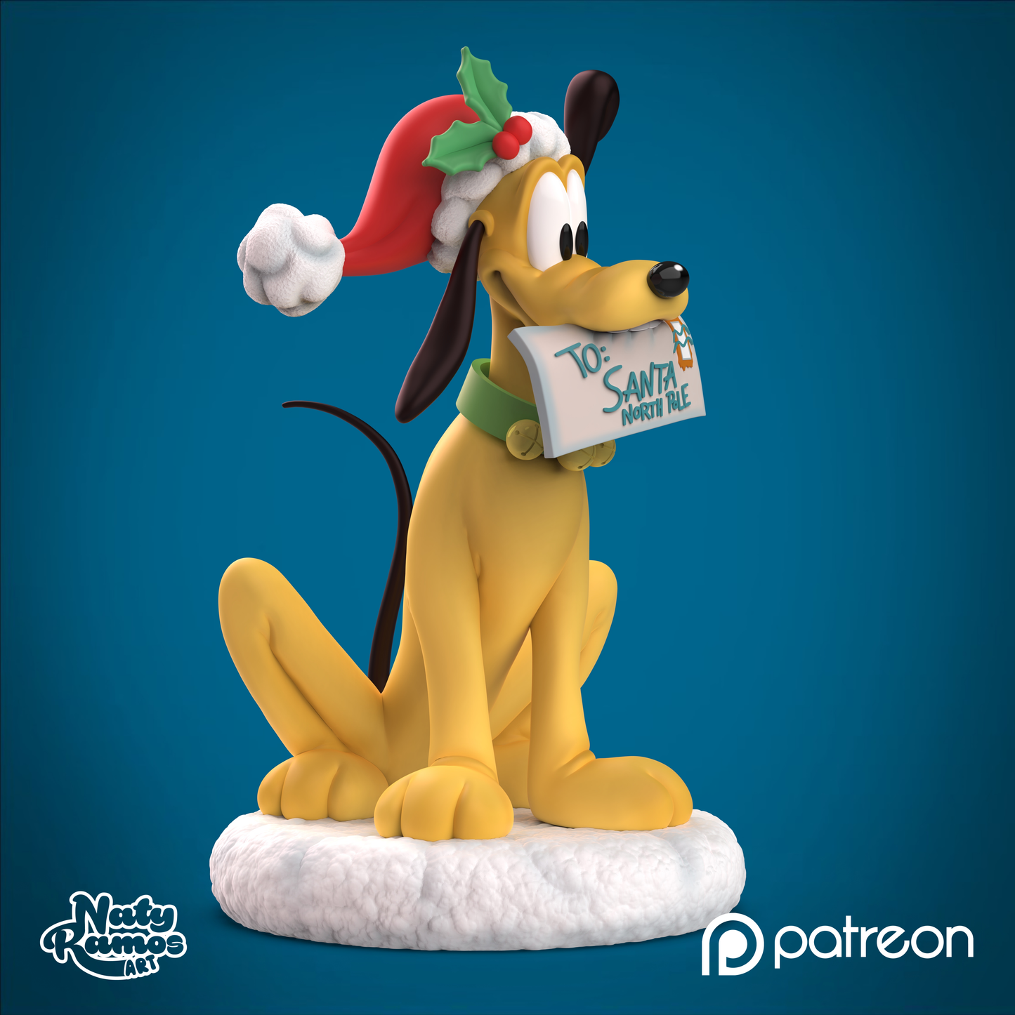 Pluto en Navidad