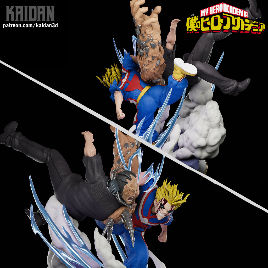 ALL MIGHT VS ALL FOR ONE