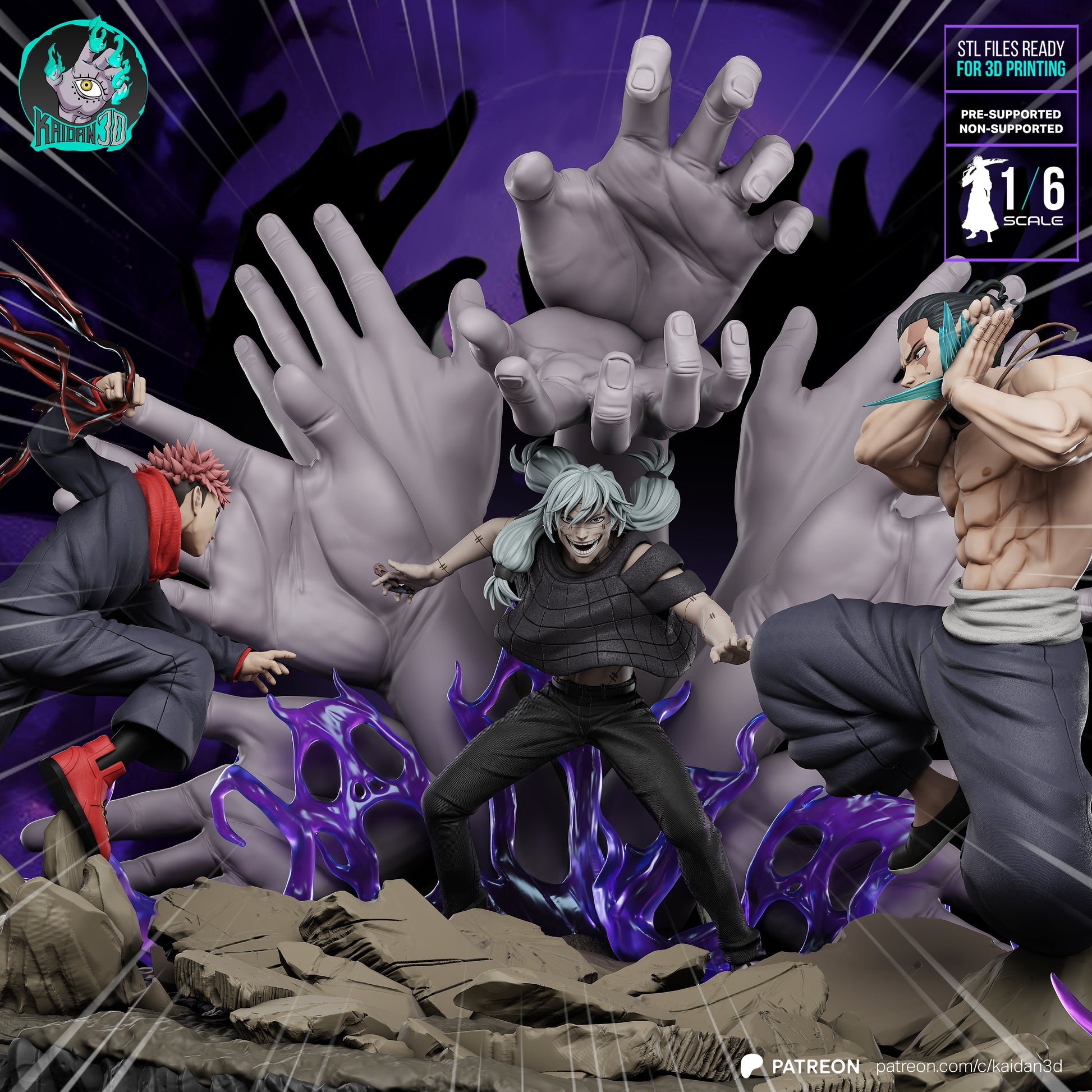 YUJI X TODO VS MAHITO