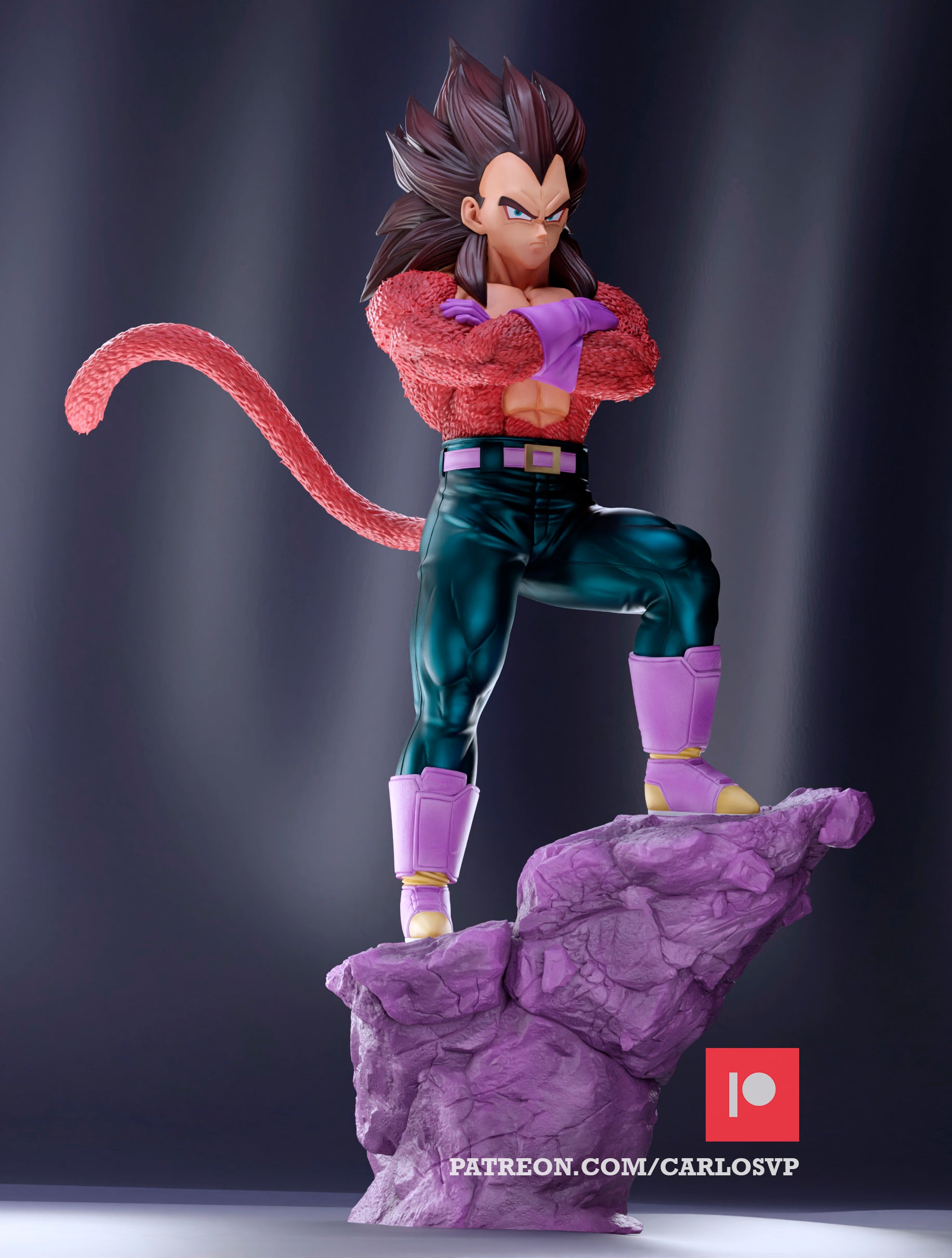 Goku Ssj4 Vegeta Ssj4 Figura Dragon Ball To Youth Studio Son Goku