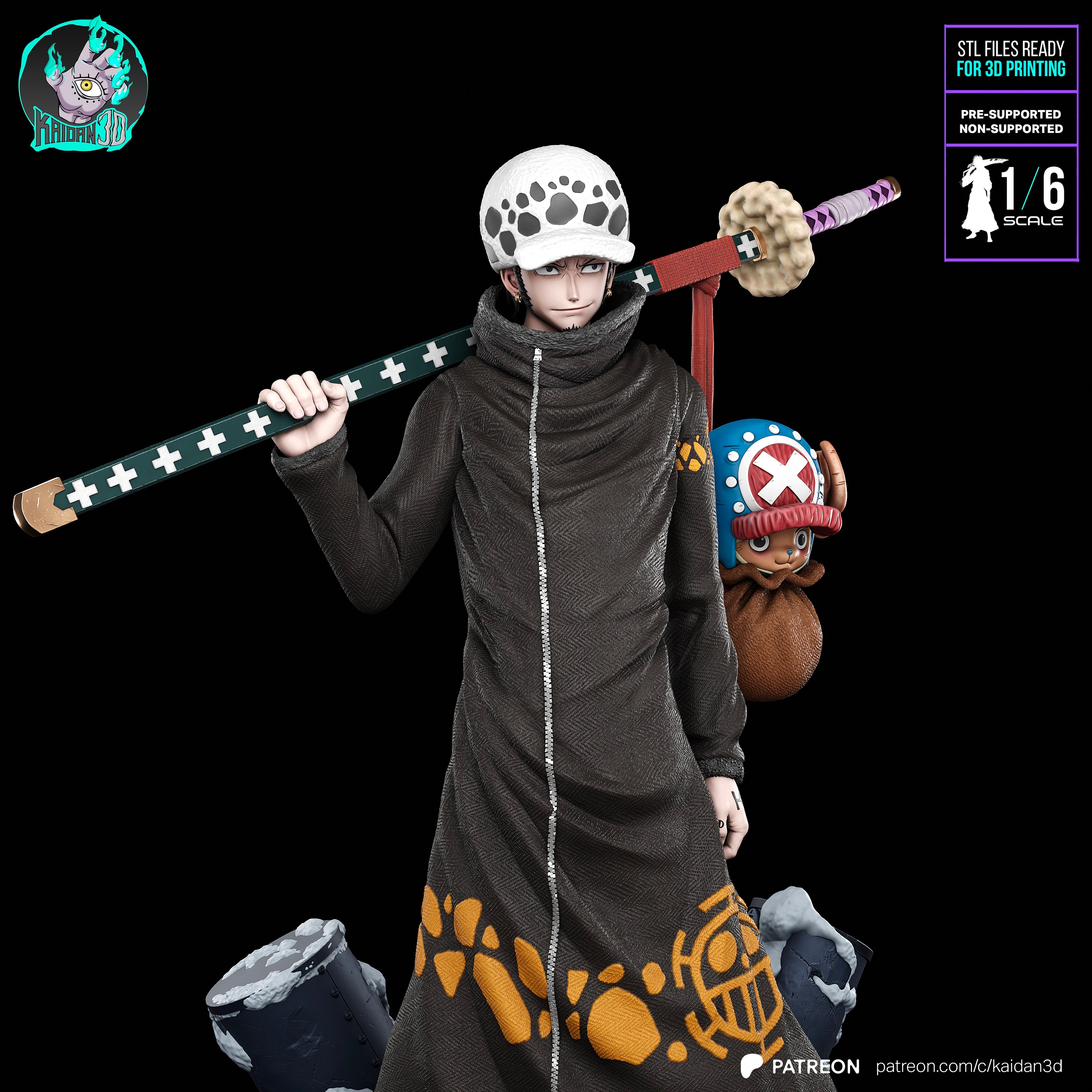 Trafalgar Law x Chopper