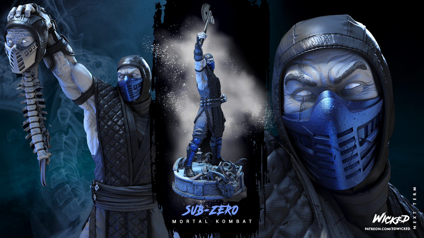 SUB ZERO MORTAL KOMBAT- WICKED