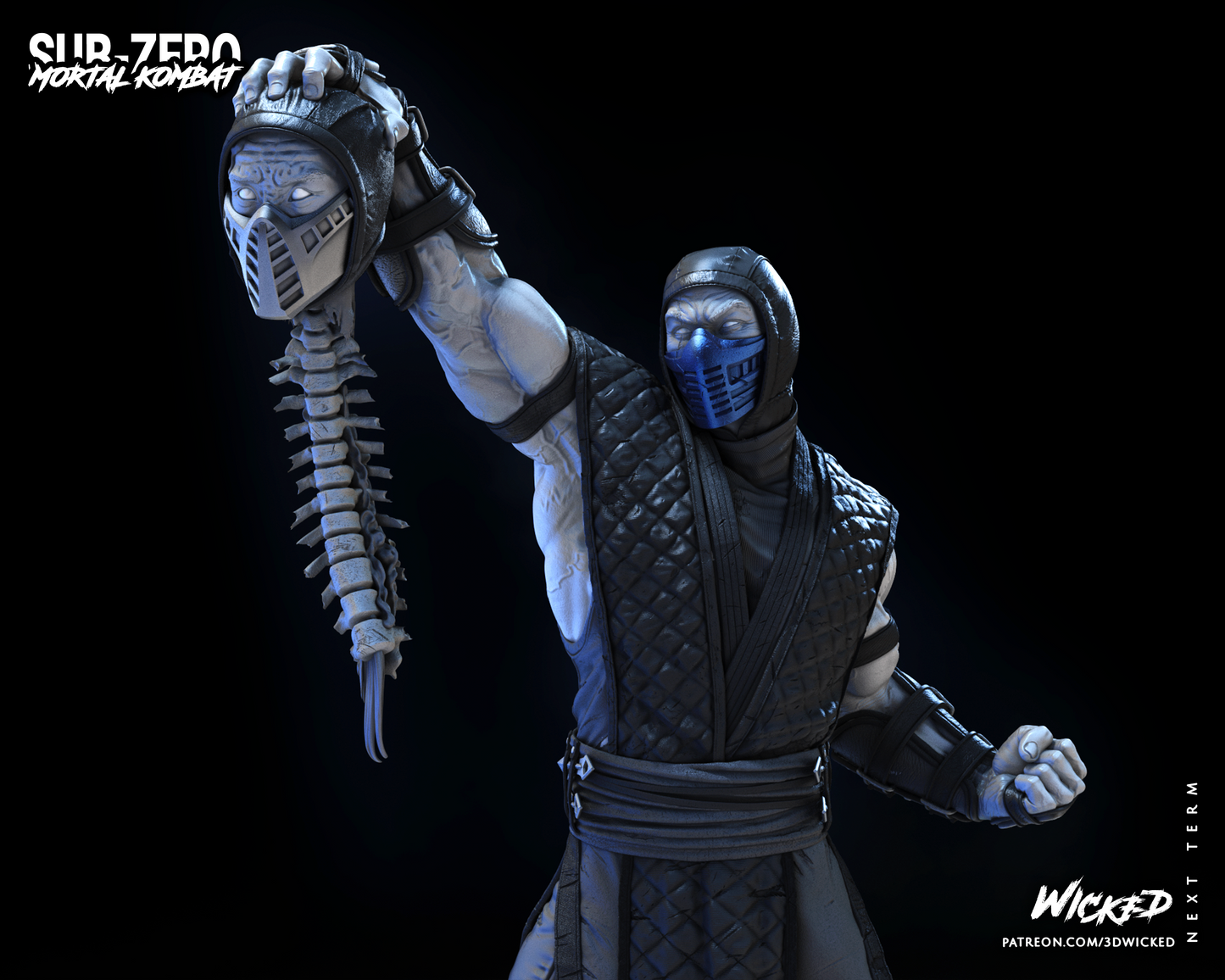 SUB ZERO MORTAL KOMBAT- WICKED