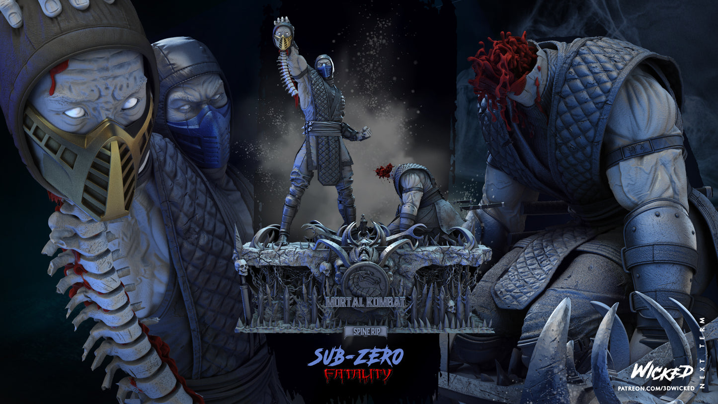 SUB ZERO MORTAL KOMBAT- WICKED