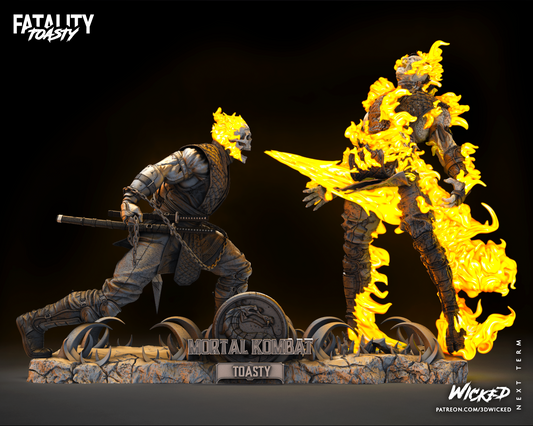 SCORPION MORTAL KOMBAT- WICKED