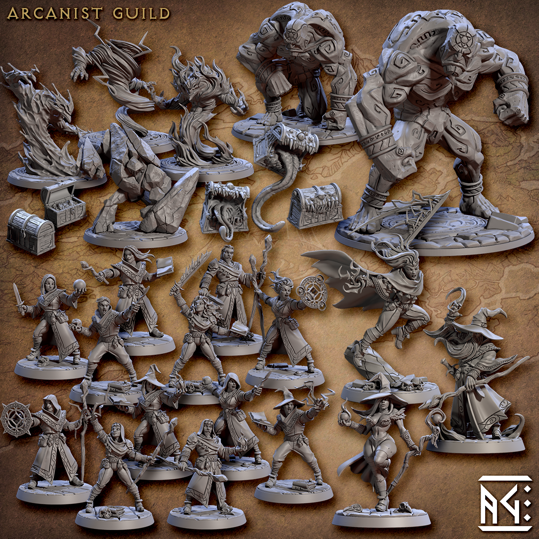 ARCANIST GUILD- BATTLEFORCE BOX