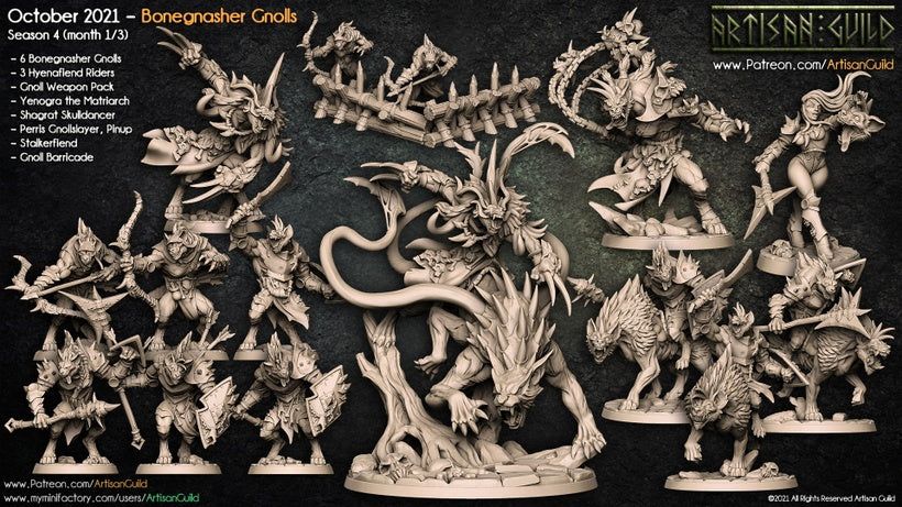 BONEGHASHER GNOLLS- BATTLEFORCE BOX