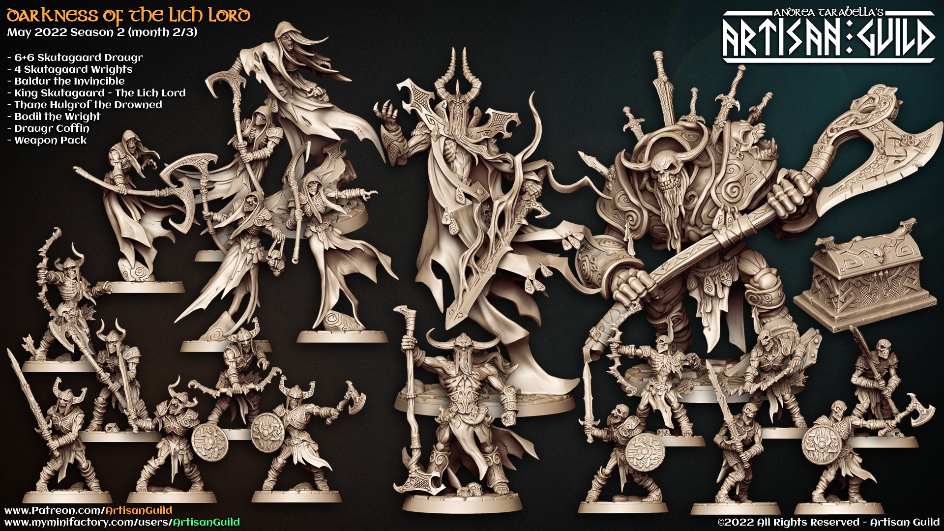DARKNESS OF THE LICH LORD- BATTLEFORCE BOX