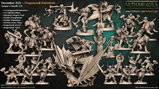 BARBAROS DE DRAGONPEAK- BATTLEFORCE BOX