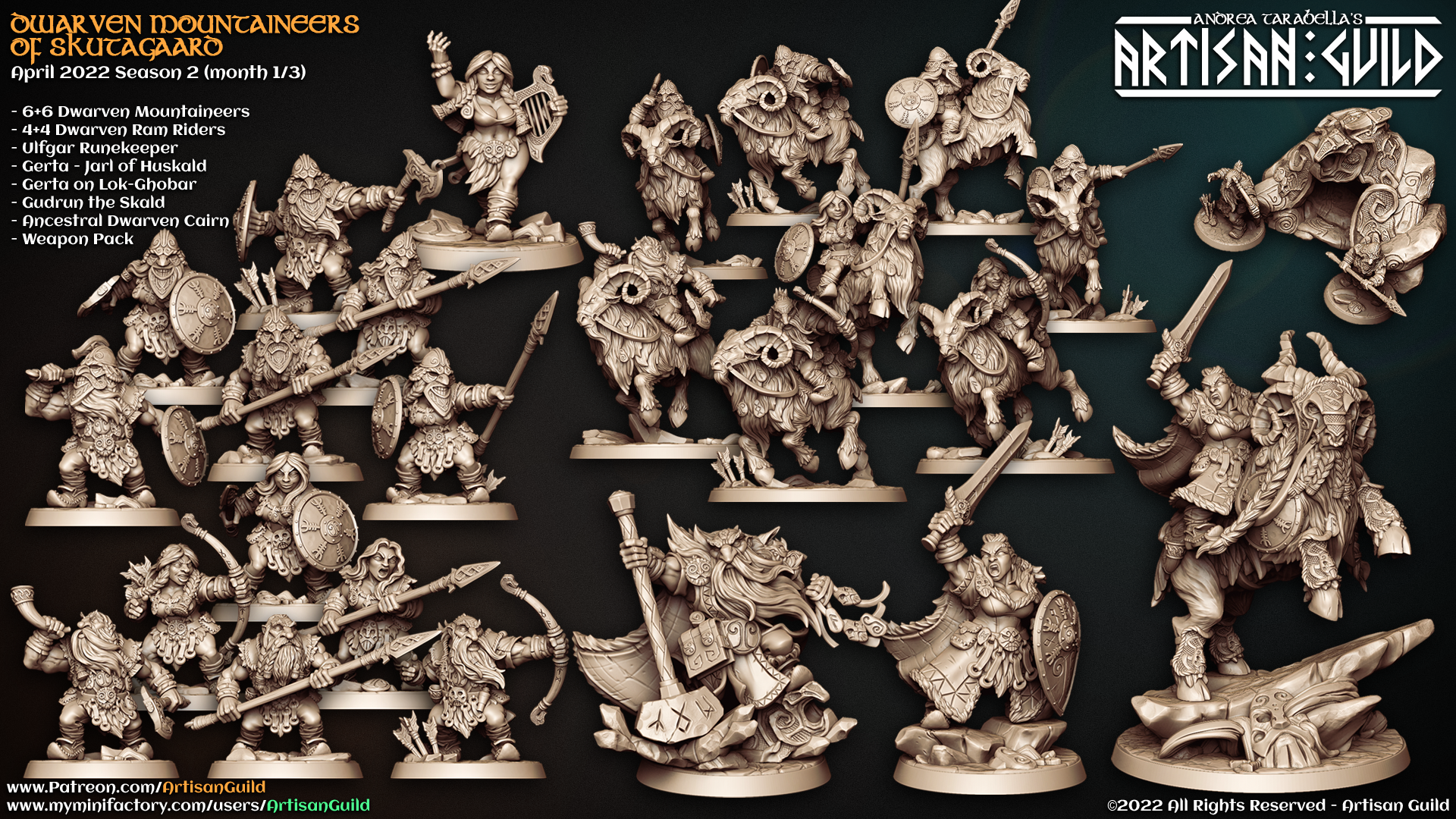 ENANOS DE LA MONTAÑA- BATTLEFORCE BOX