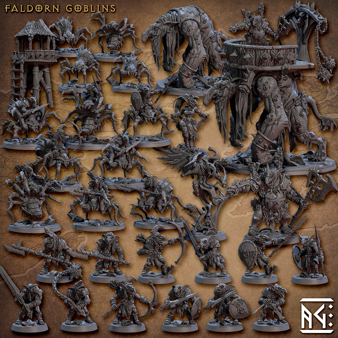 FALDORN GOBLINS- BATTLEFORCE BOX