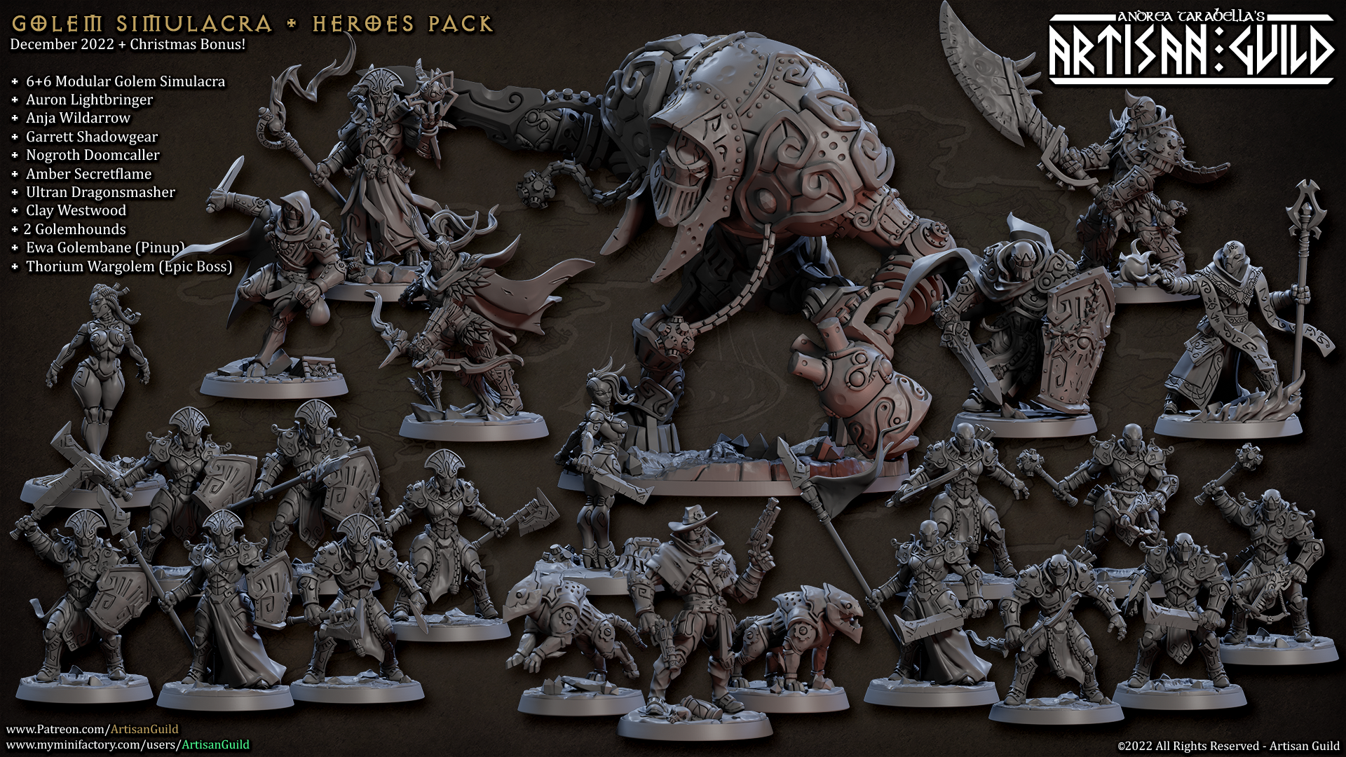 GOLEM SIMULACRA- BATTLEFORCE BOX