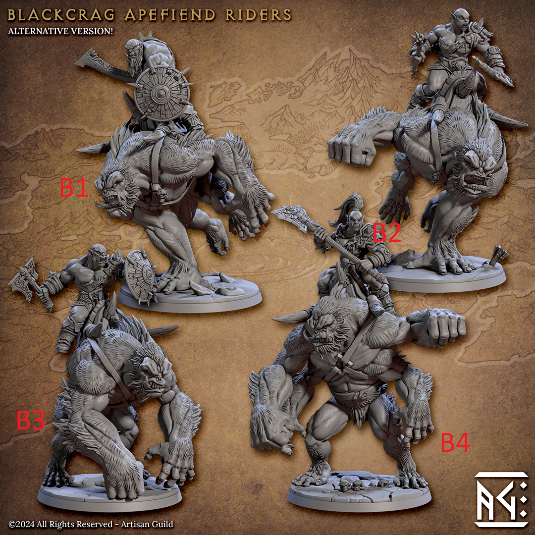 JINETES - Blackcrag Orcs  (Adventurer)