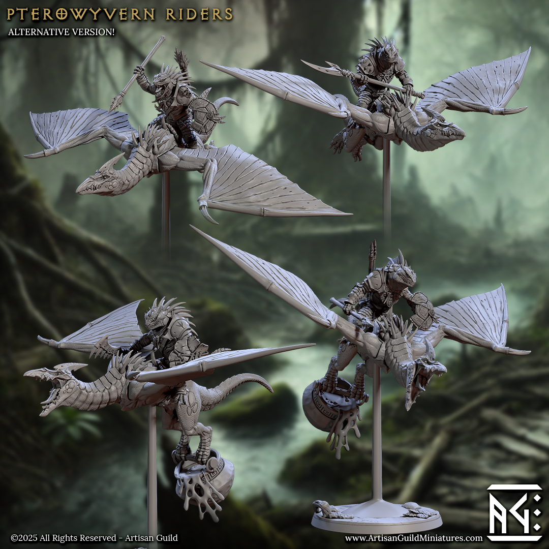 JINETES VOLADORES KIT 1 Lizardmen of Falgor's Swamp (Adventurer)