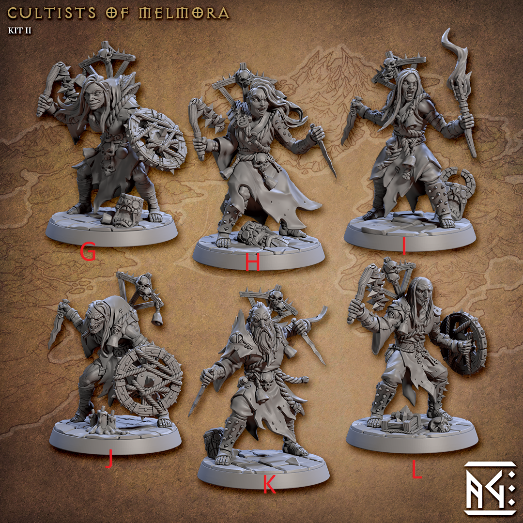 CULTIST Rodburg Cultist of Melmora (Adventurer)