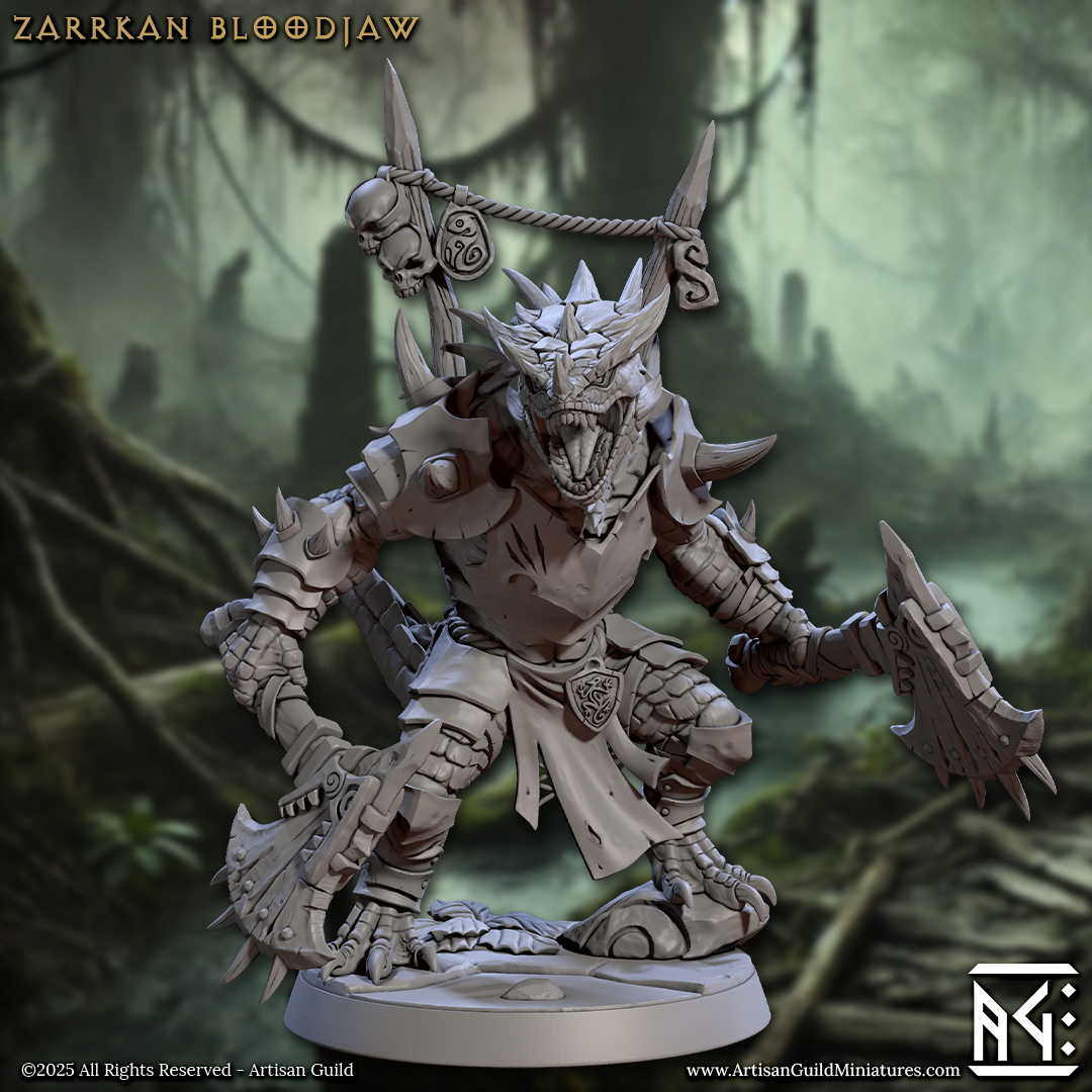 HEROES Lizardmen of Falgor's Swamp (Adventurer)