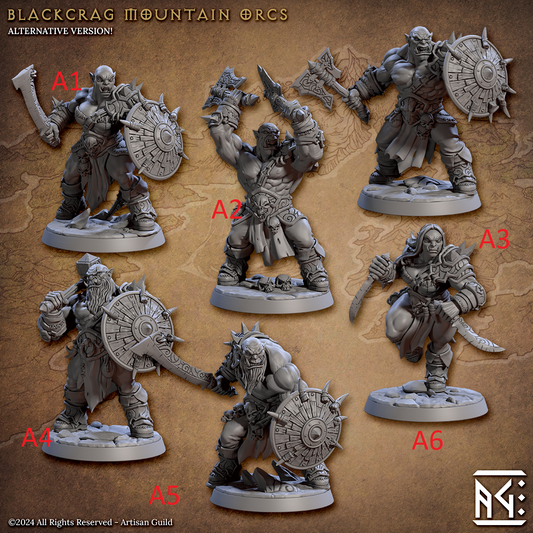 GUERREROS - Blackcrag Orcs  (Adventurer)