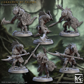 UNIDADES DE COMBATE KIT 1 Lizardmen of Falgor's Swamp (Adventurer)