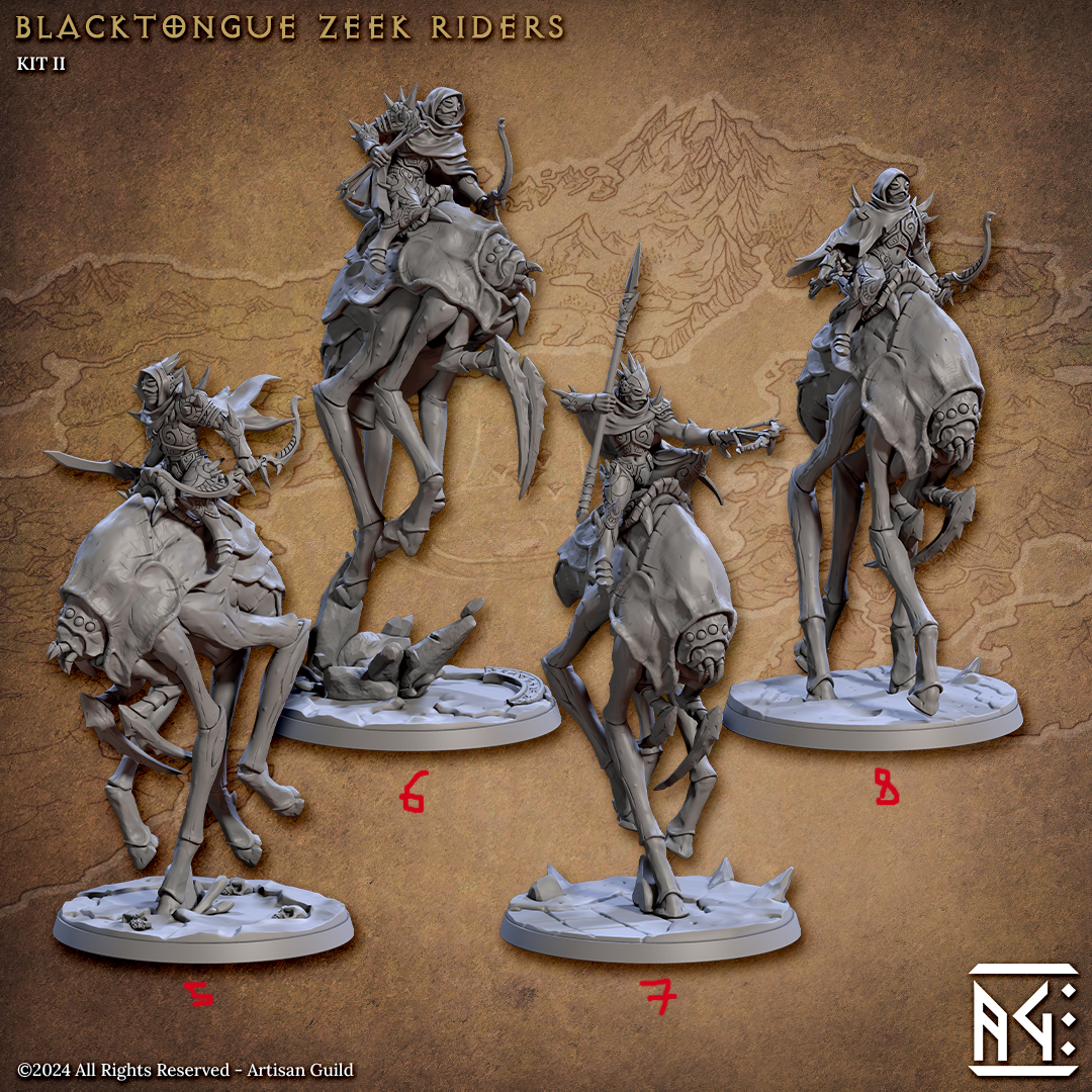 Zeek Riders    BLACKTONGUE ASSASSINS