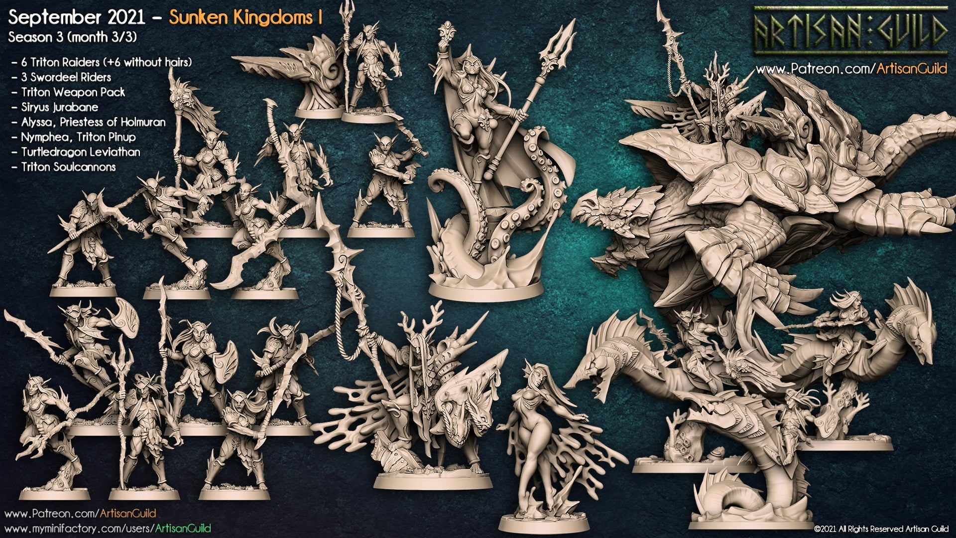 SUNKEN KINGDOMS I- BATTLEFORCE BOX