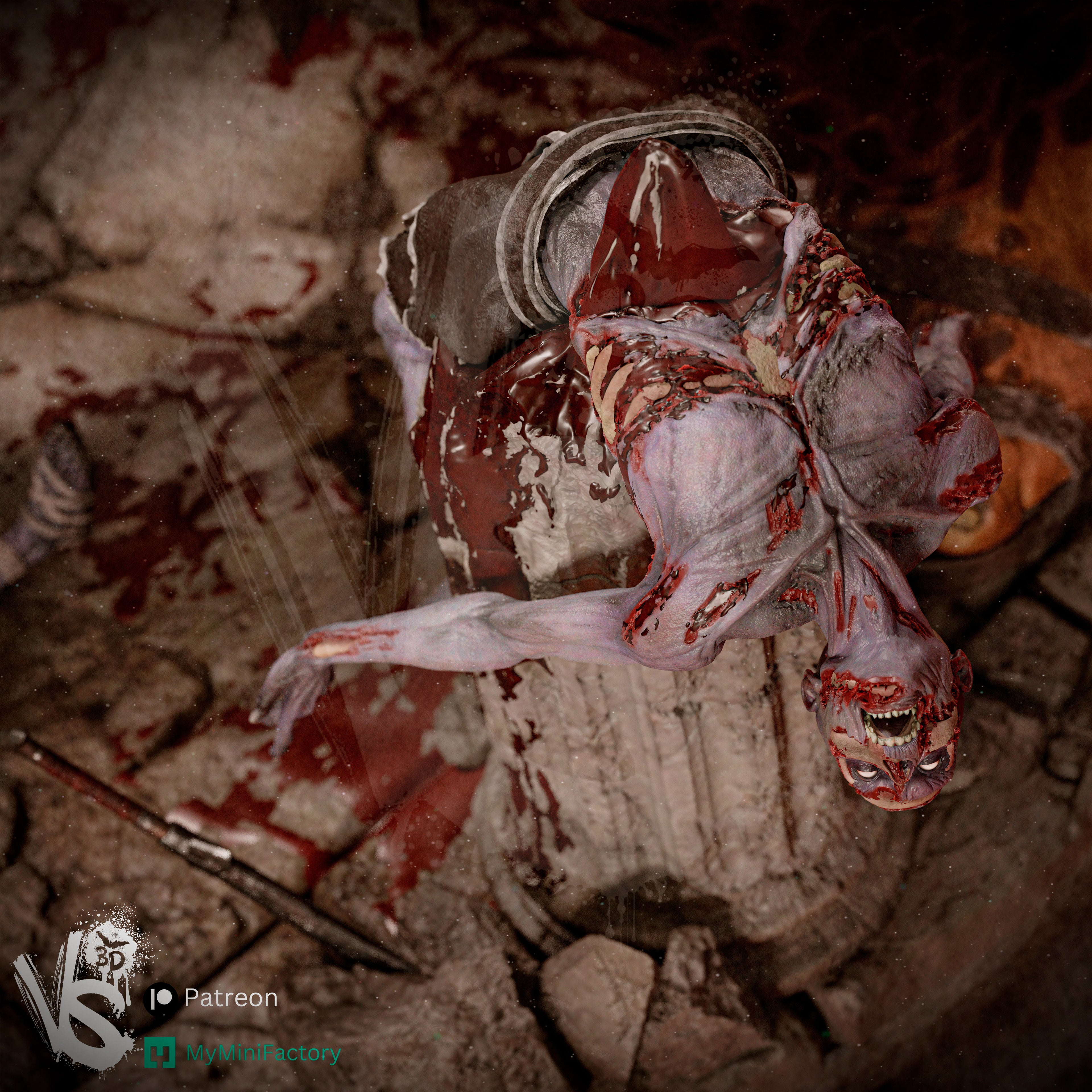 GOD OF WAR DIORAMA