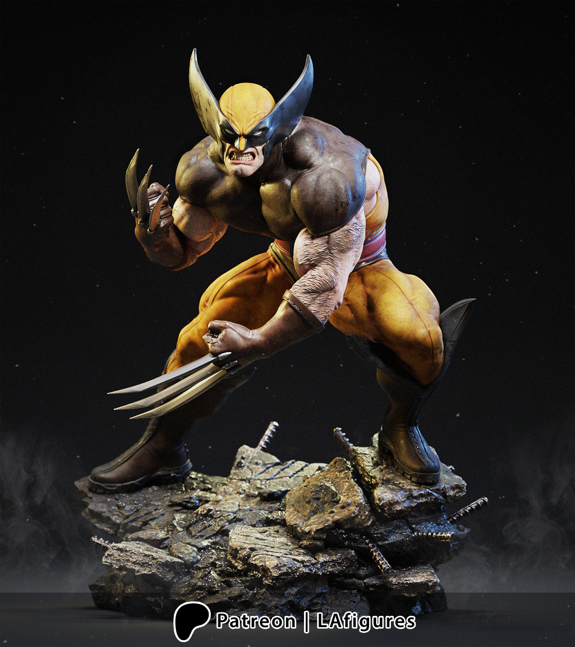 LOBEZNO - X MEN - L.A FIGURES