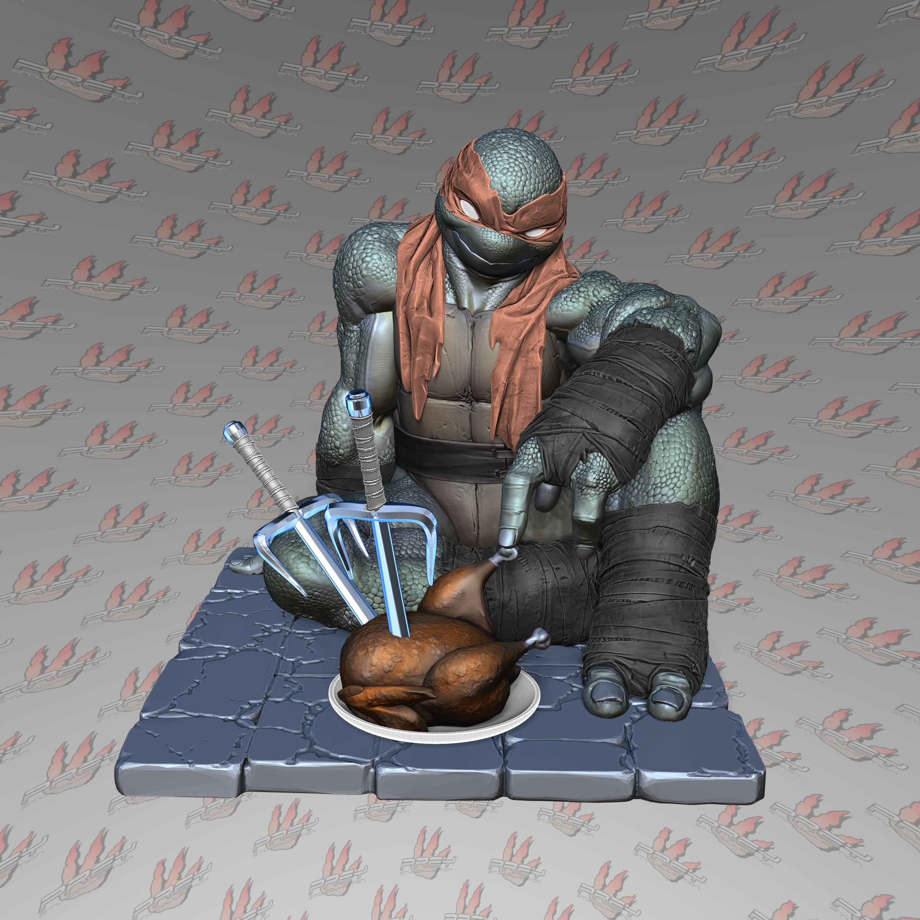 RAPH TORTUGA NINJA CENANDO
