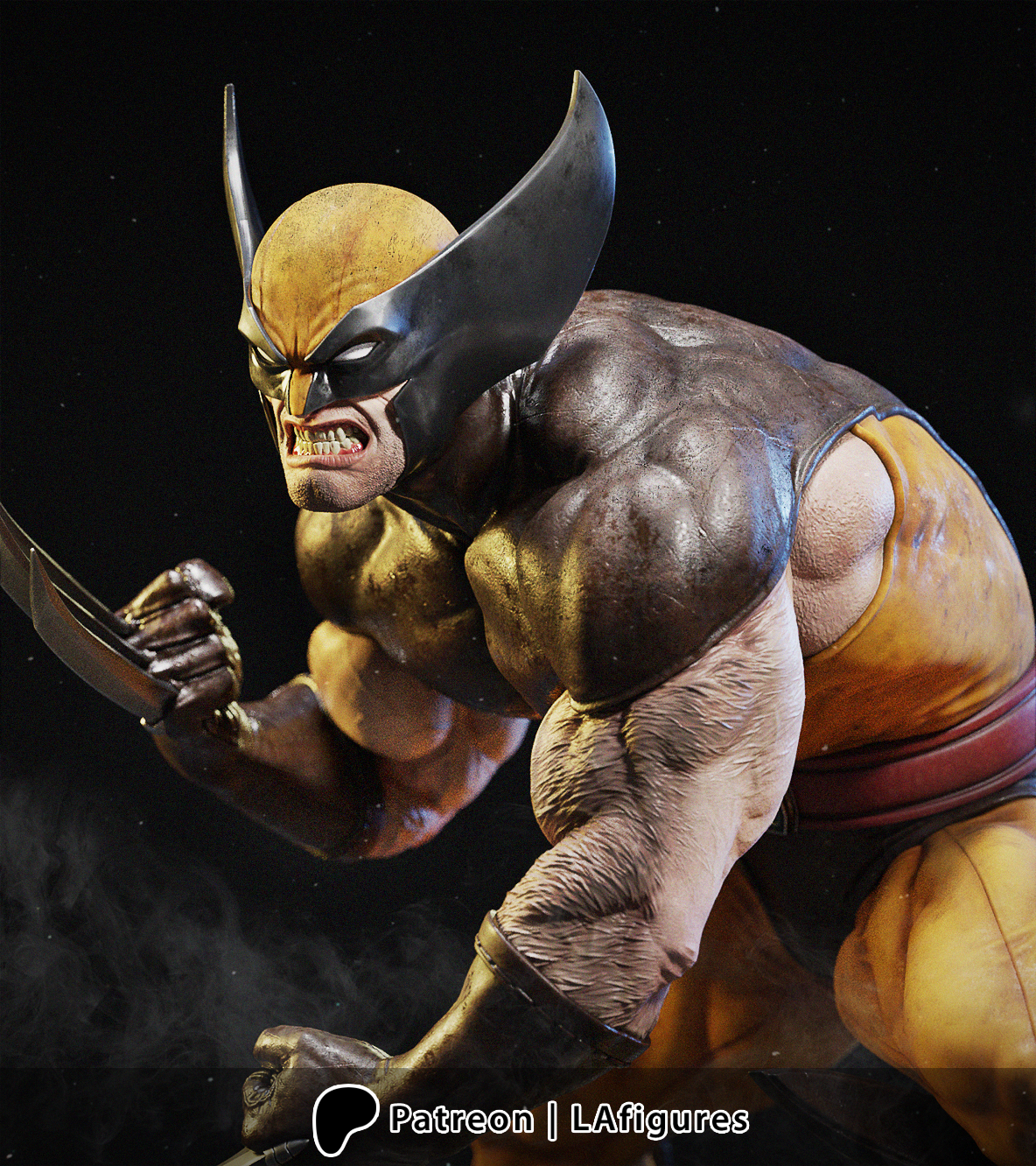 LOBEZNO - X MEN - L.A FIGURES