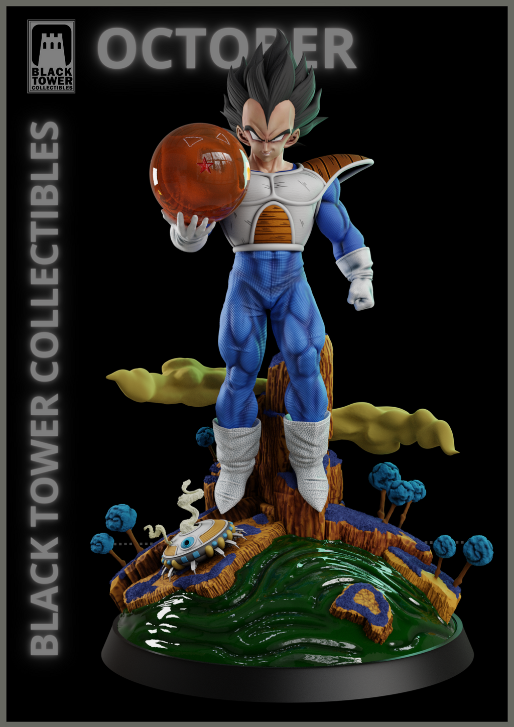 VEGETA - BLACK TOWER