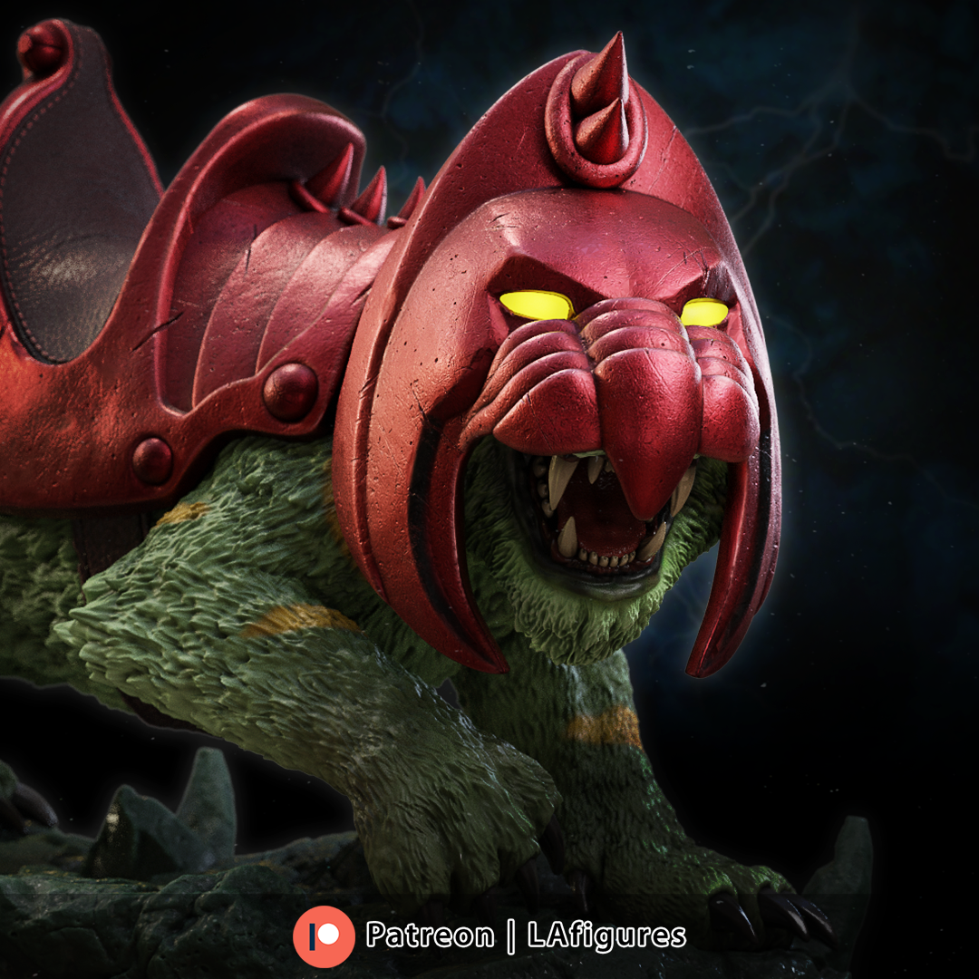 HE MAN + CAT OPCIONAL- L.A FIGURES