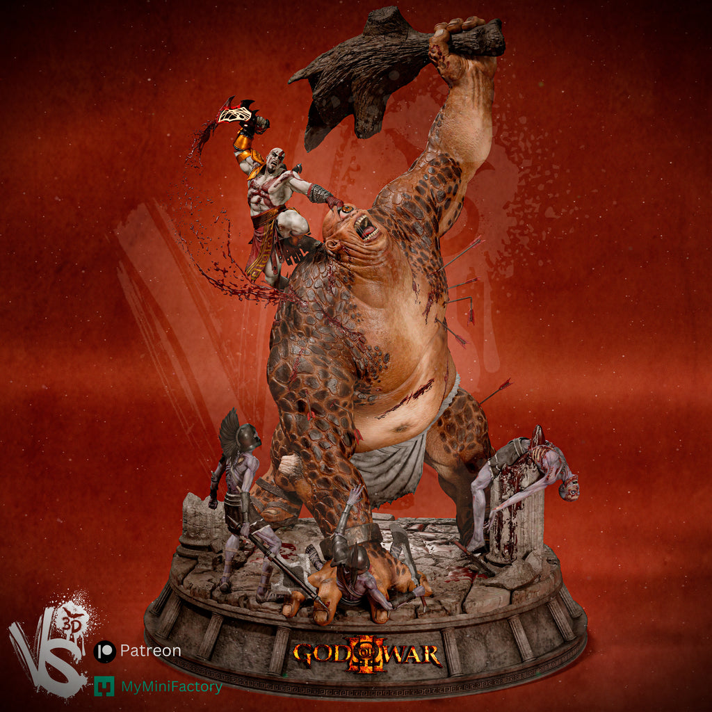 GOD OF WAR DIORAMA
