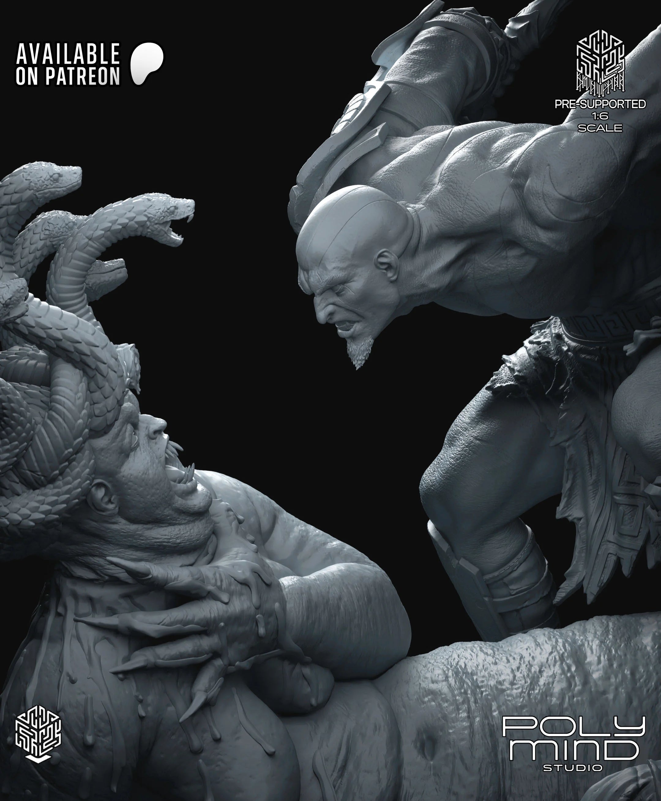 KRATOS VS GORGONA