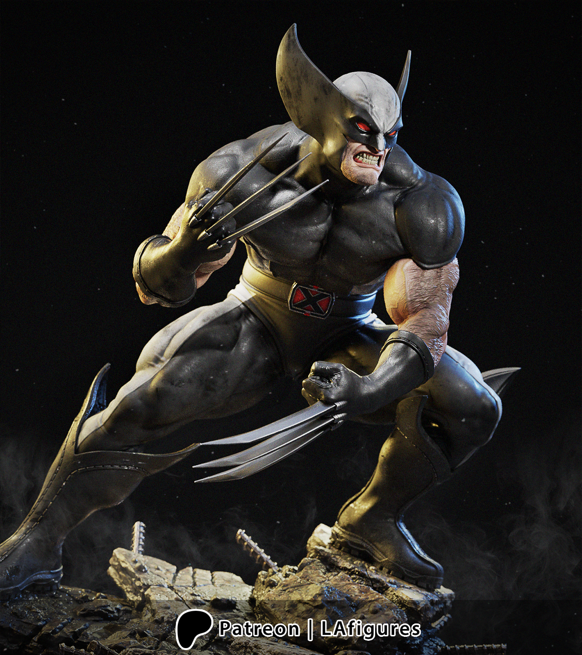 LOBEZNO - X MEN - L.A FIGURES