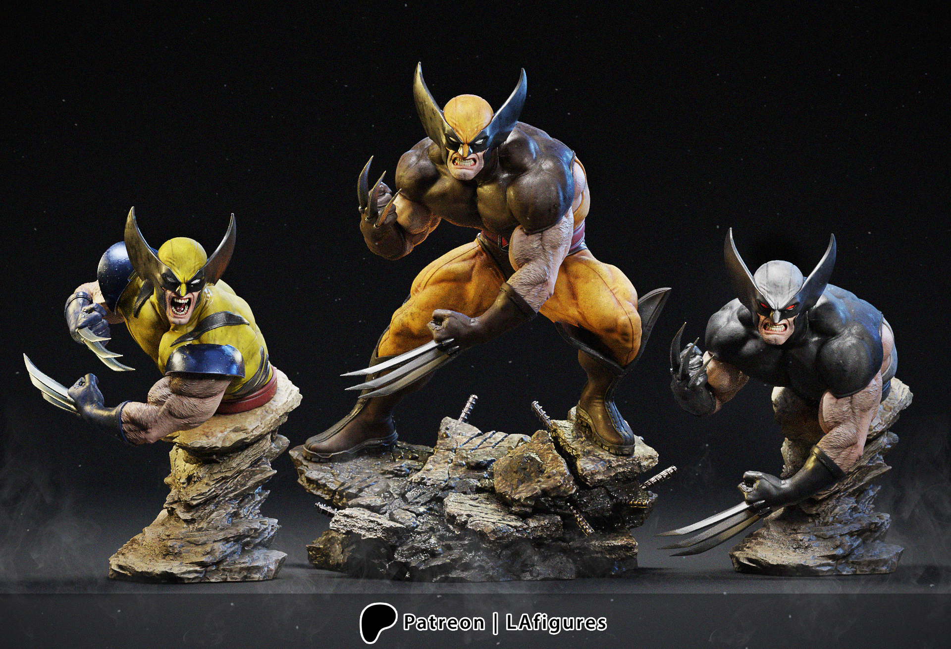 LOBEZNO - X MEN - L.A FIGURES