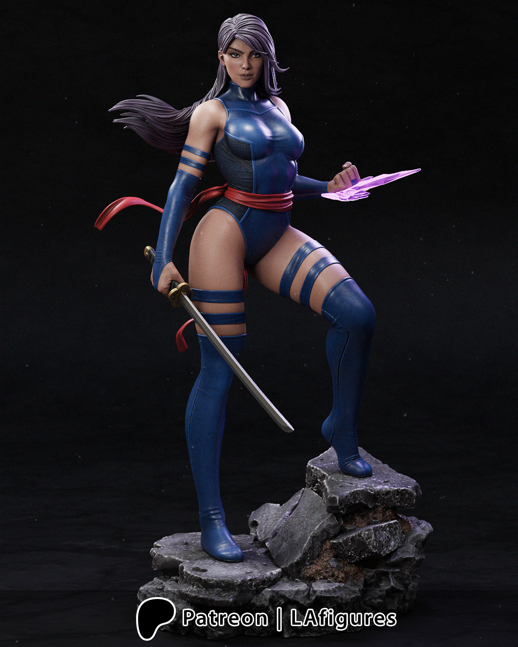 PSYLOCKE - X MEN - L.A FIGURES