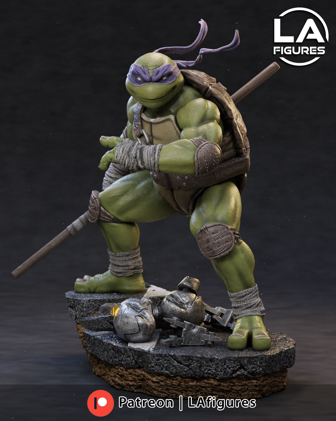 Donatello  TMNT TORTUGAS NINJA - L.A FIGURES