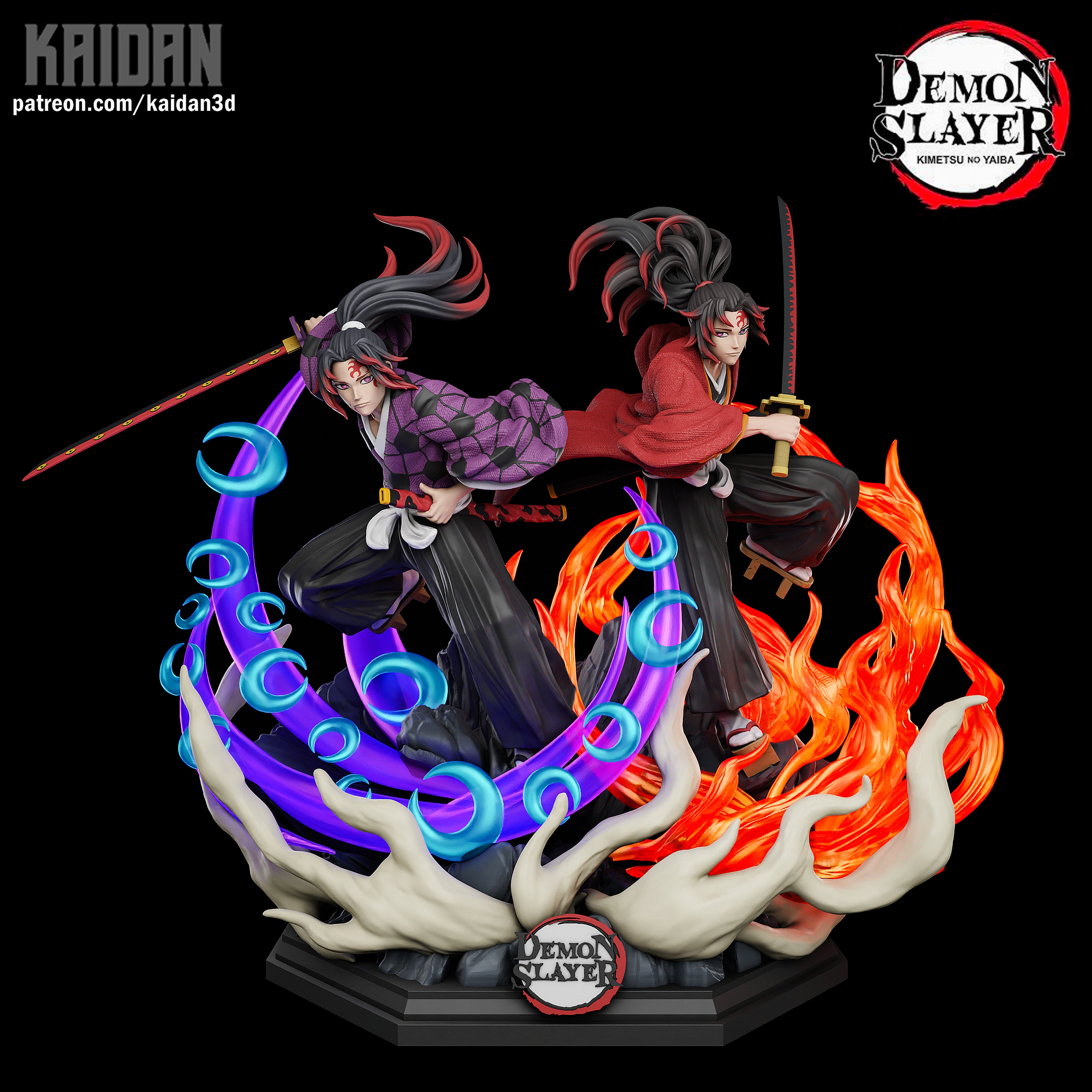 Multiple Figure - Kokushibo x Yoriichi