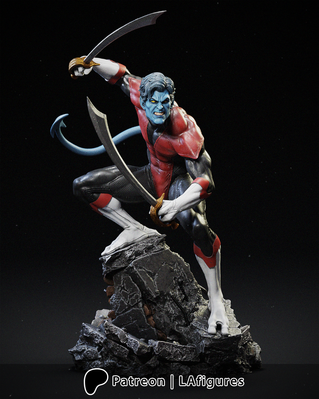 RONDADOR NOCTURNO - X MEN - L.A FIGURES